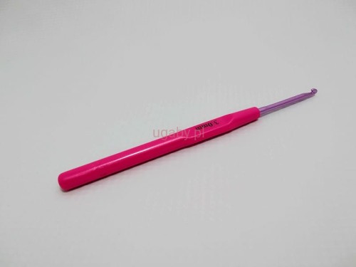 szydełko aluminiowe z plastikową rączką w rozmiarze 3,00 mm