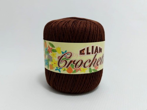 kordonek Crochetta kolor brązowy