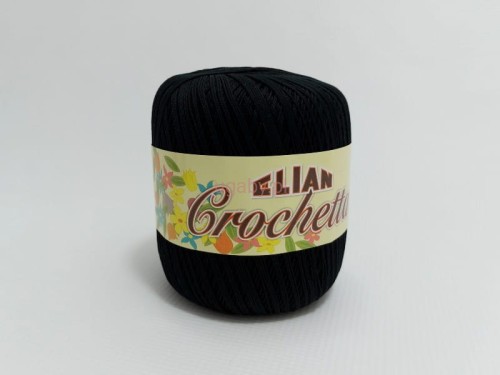 bawełniany kordonek Crochetta kolor czarny