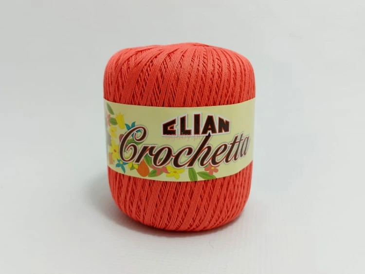 kordonek crochetta kolor koralowy