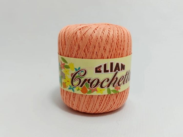 kordonek crochetta kolor łososiowy