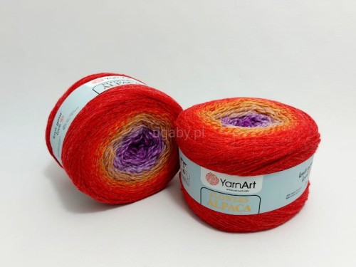 włóczka flowers alpaca