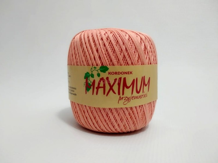 kordonek maximum kolor łososiowy nr 1537