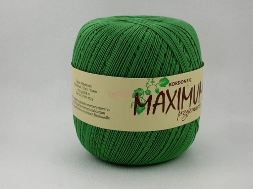 Kordonek Maximum przyjemności, kolor zielony.