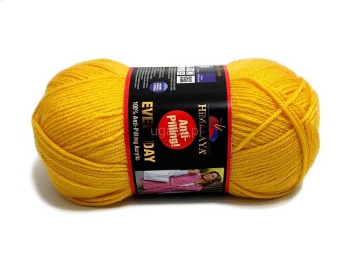 włóczka Everyday kolor żółty nr 70042