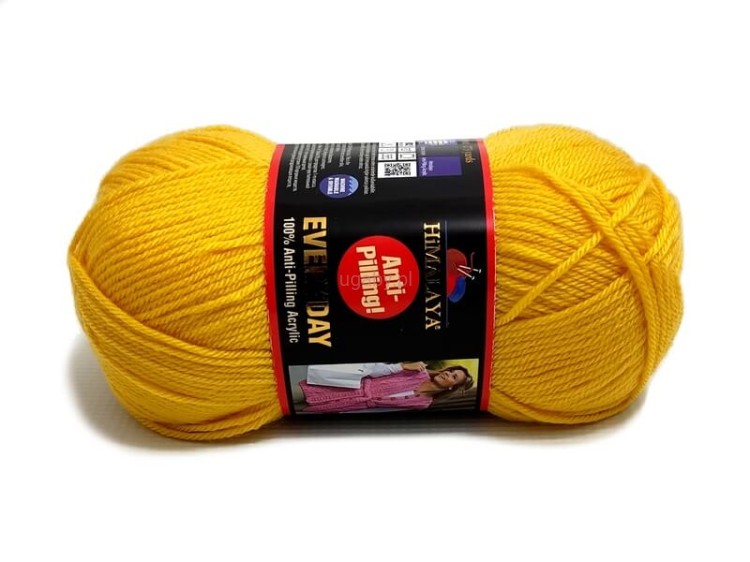 włóczka Everyday kolor żółty nr 70042