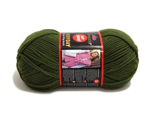 Włóczka Himalaya Everyday kolor 70013 butelkowa zieleń – ciemnozielony motek akrylu anti-pilling.