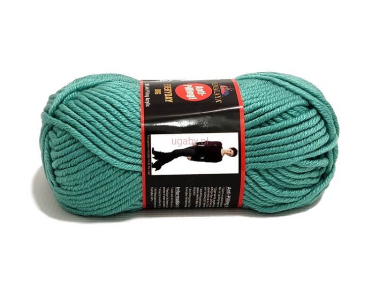 Motek grubej włóczki Himalaya Everyday Big w kolorze morskim o numerze 70826.