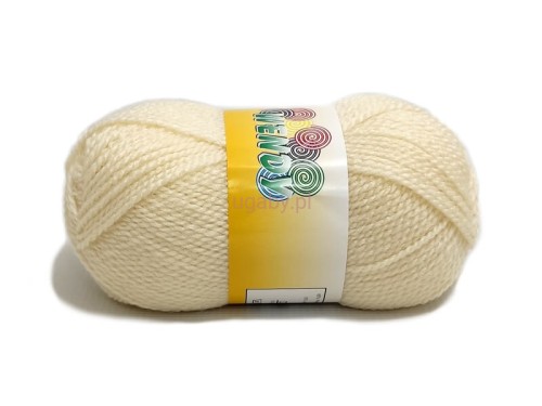 włóczka Wendy kolor jasnokremowy numer 288