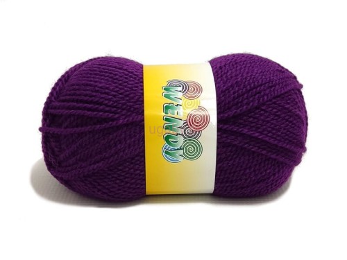 włóczka Wendy kolor fioletowy numer 4967