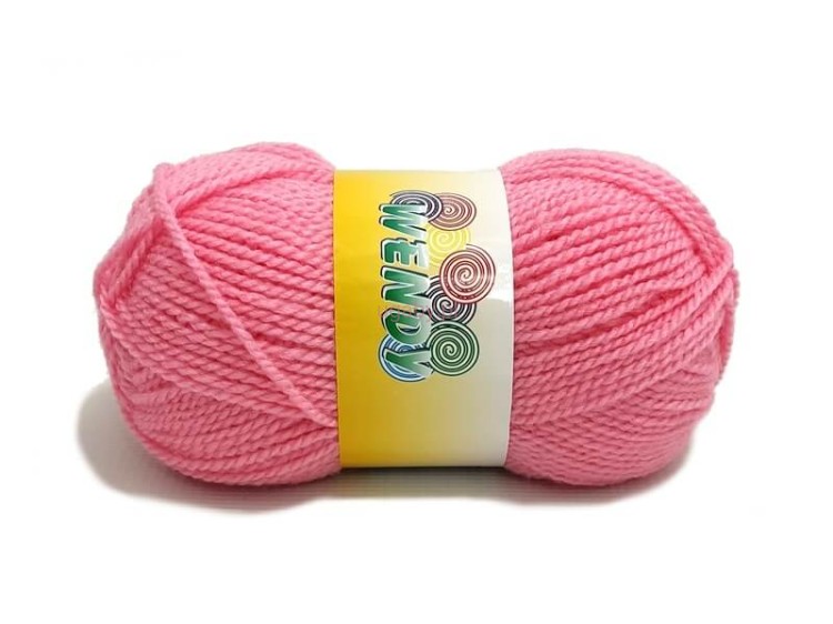 włóczka Wendy kolor różowy numer 2244