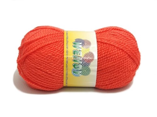 włóczka Wendy kolor pomarańczowy numer 115