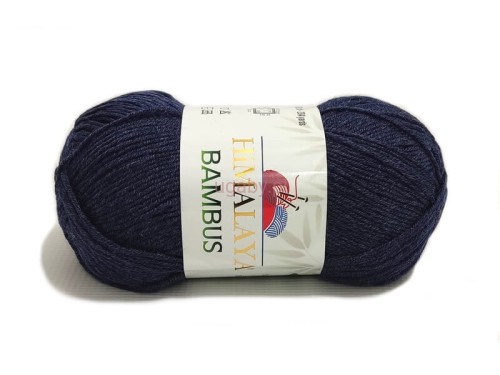 Włóczka Himalaya Everyday Bambus w kolorze dżinsowym (numer 236-23) z wyraźną etykietą Anti-Pilling.