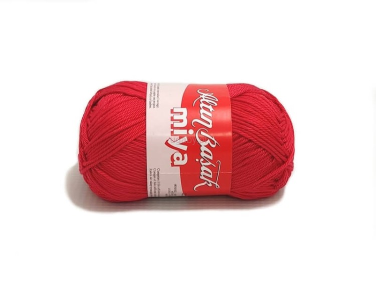 włoczka Miya kolor czerwony