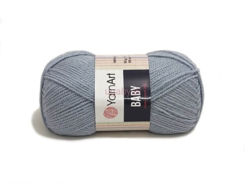 Włóczka Baby YarnArt kolor 3072 niebieskoszary dżinsowy denim akryl dla dzieci