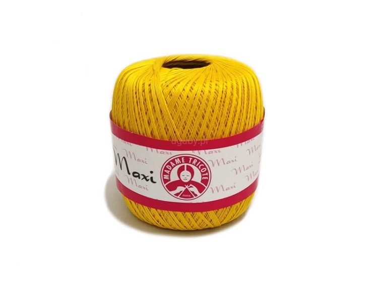 kordonek Maxi Madame Tricote kolor bursztynowy