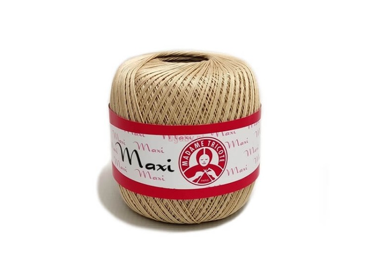 kordonek Maxi Madame Tricote kolor beżowy