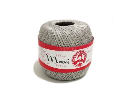 kordonek Maxi Madame Tricote kolor jasnoszary