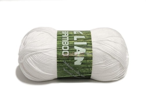 włóczka Elian Bamboo kolor biały