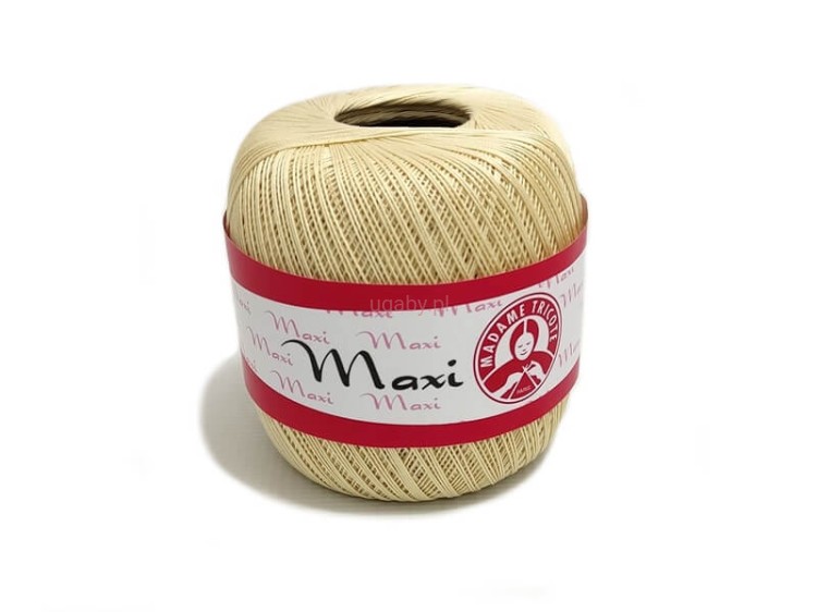 włóczka Maxi kolor beżowy