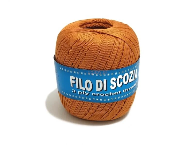 kordonek Filo di scozia 8/3 kolor miedziany