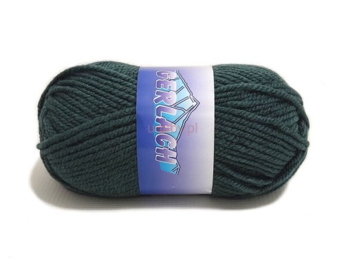 Miękka włóczka Gerlach, kolor ciemny morski nr 10469. Gruba akrylowa włóczka niegryząca do robienia swetrów i czapek.