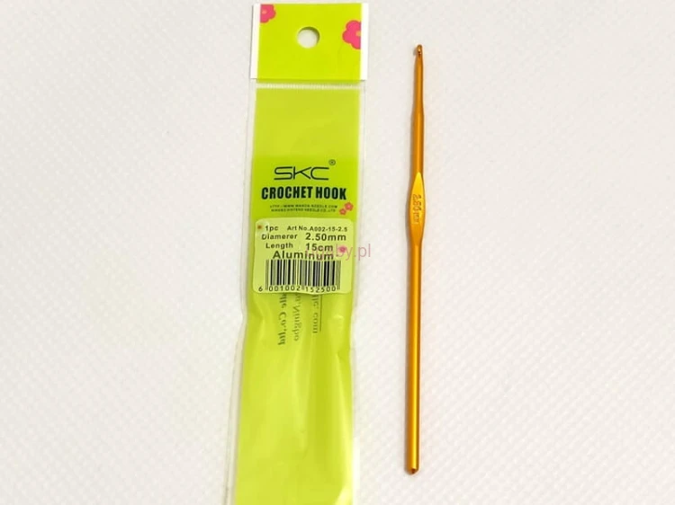 szydełko aluminiowe
