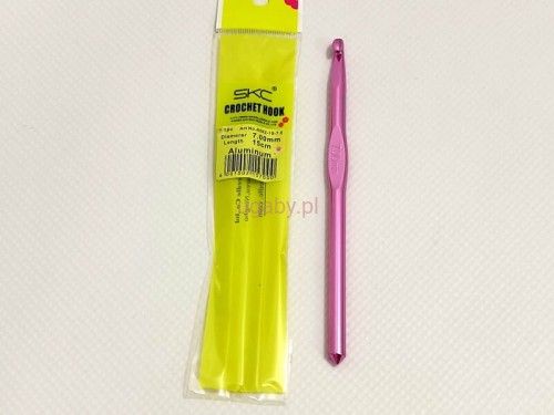 szydełko aluminiowe rozmiar 7,0