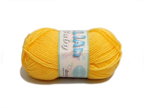 włóczka Elian Baby kolor bananowy numer 2857