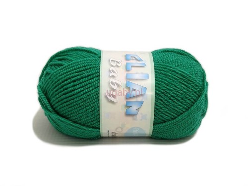 włóczka Elian Baby kolor szmaragdowy numer 1594