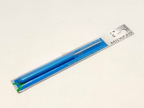 szydełko aluminiowe z plastikową rączką