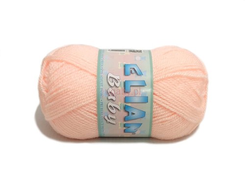 włóczka Elian Baby kolor jasnołososiowy numer 3701