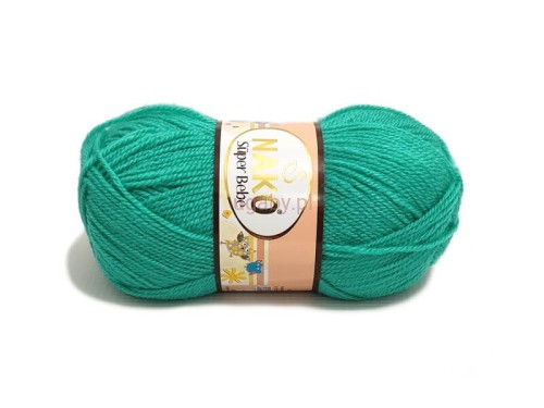 włóczka Super Bebe kolor szmaragdowy numer 3377