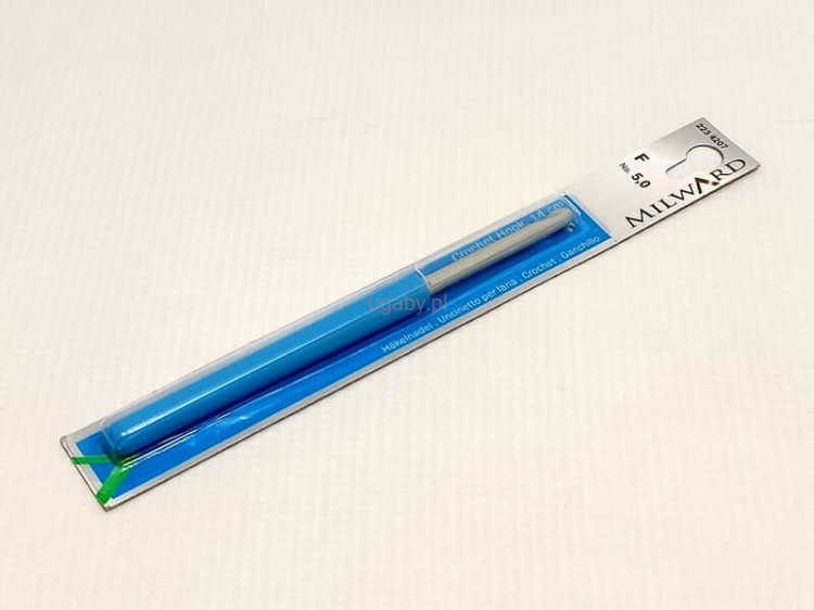 Szydełko aluminiowe marki Milward w rozmiarze 5,00 mm