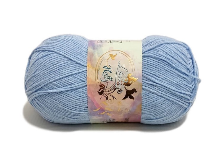 włóczka Holly kolor niebieski