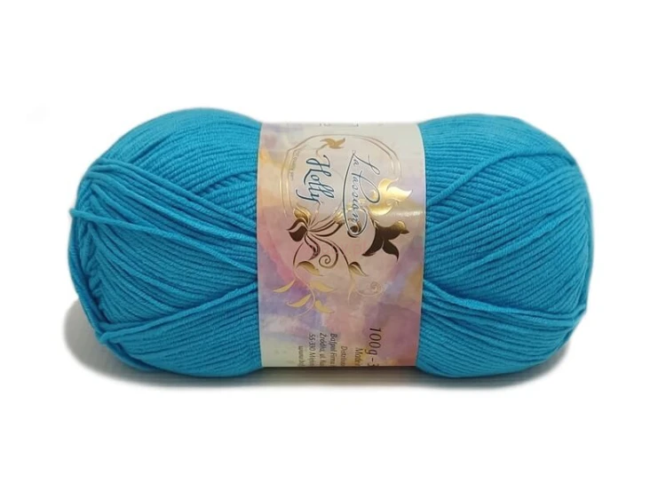 włóczka Holly kolor turkusowy