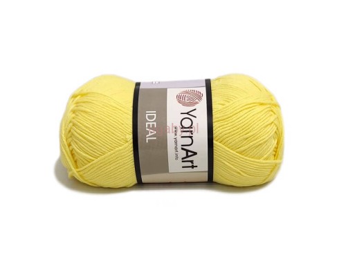 Żółta włóczka Creative YarnArt kolor 224 – 100% bawełna na słoneczne, letnie ubrania i zabawki amigurumi, sklep ugaby.pl.