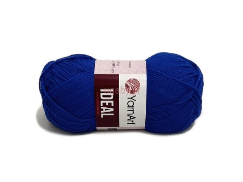 Włóczka YarnArt Ideal 100% bawełna kolor chabrowy nr 240 dla niemowląt i alergików