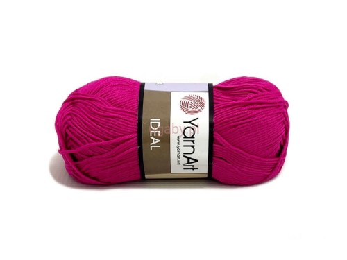 Włóczka YarnArt Ideal kolor amarantowy nr 243 100% bawełna