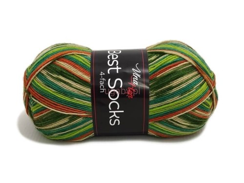 włóczka skarpetkowa Best Socks kolor 7313