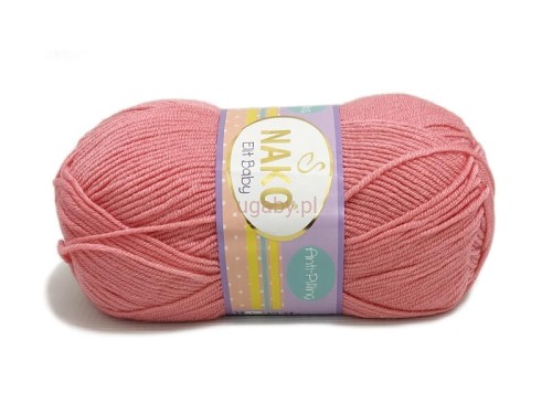 włóczka Elit Baby kolor łososiowy 11452