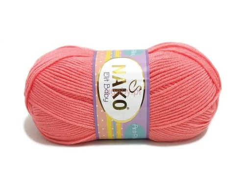 włóczka Elit Baby kolor łososiowy numer 1469