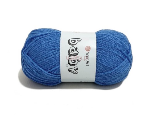 Włóczka Baby YarnArt kolor 600 niebieski błękitny akryl dla dzieci i niemowląt