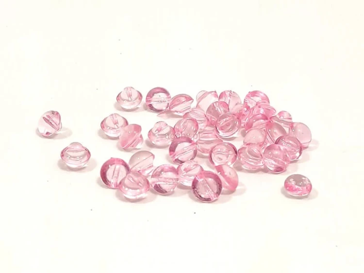 przeźroczyste guziki