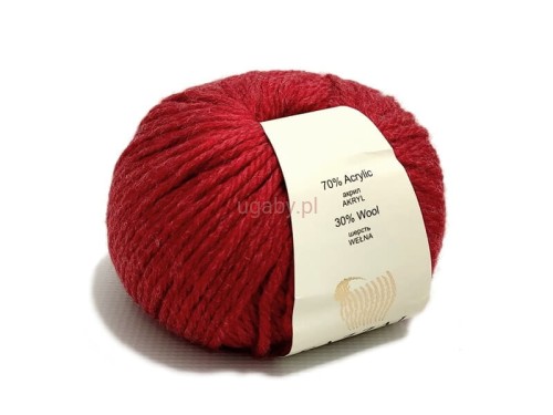 włóczka Viking kolor czerwony numer 4021