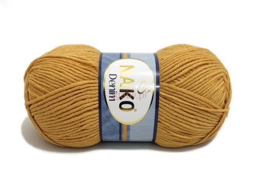 włóczka Denim kolor musztardowy