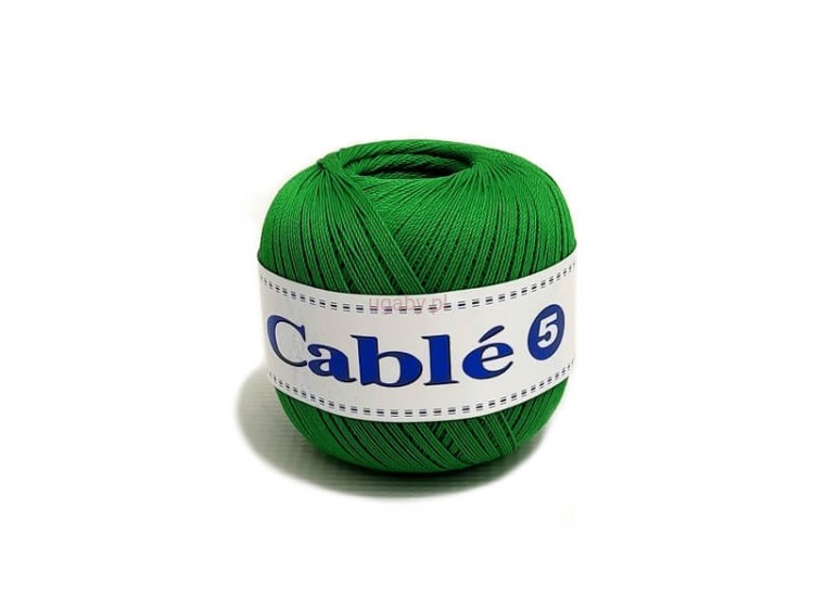 kordonek Cable 5 kolor zielony