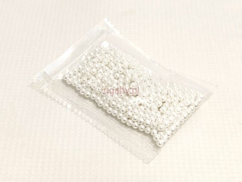 Koraliki Plastikowe "Perełki" – 4 mm