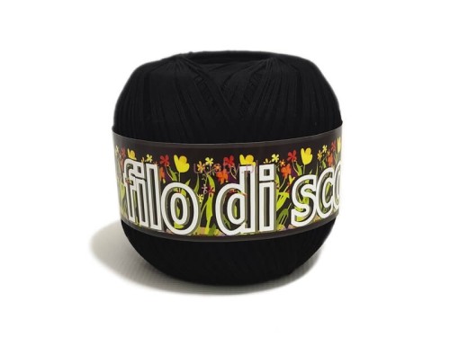 kordonek Filo di scozia 250g kolor czarny