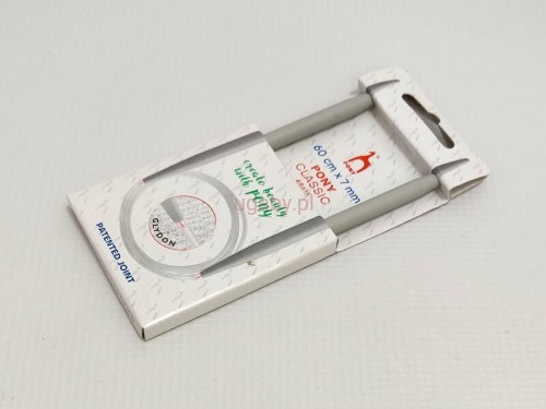 Druty Pony Classic z żyłką Glydon (7,0 mm / 60 cm)